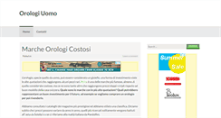 Desktop Screenshot of orologiuomo.org
